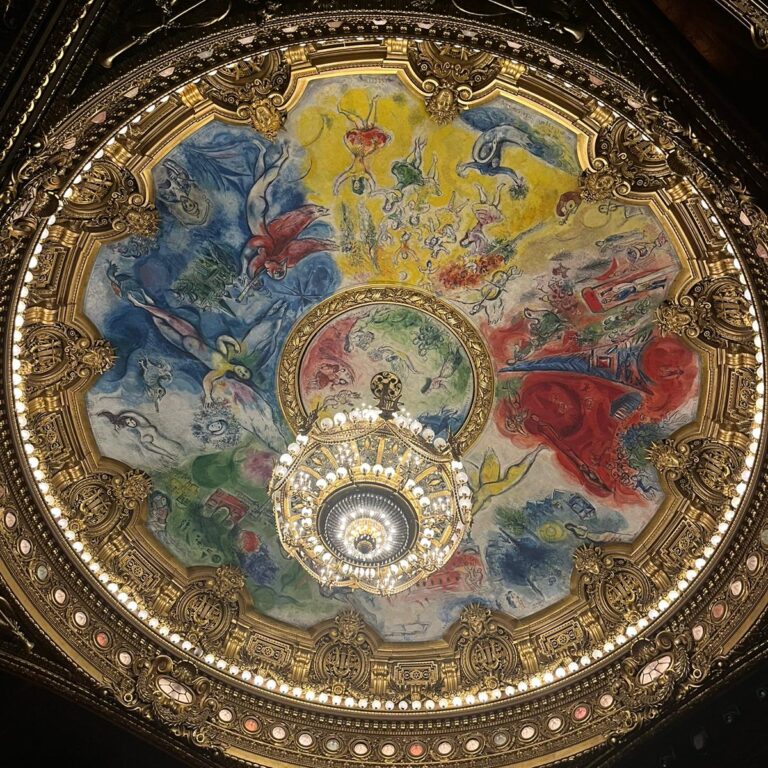 intricate detail on a ceiling chandelier